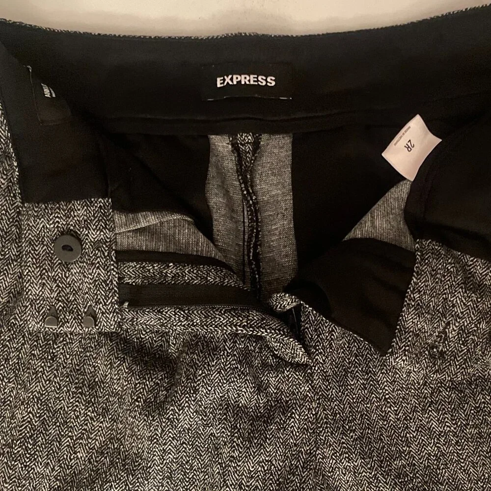 Express High Rise Ankle Pants - Size 2R - Picture 4 of 6